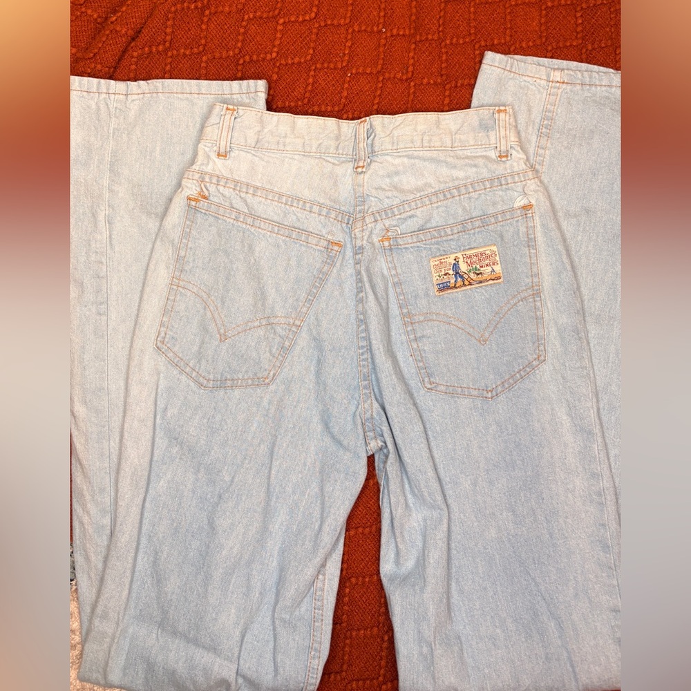 Vintage 1970’s Levi’s Farmers, Mechanics, and Miners denim jeans